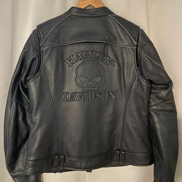 Harley-Davidson Jackets & Blazers - Harley Davidson Black Leather Jacket - Women's - L